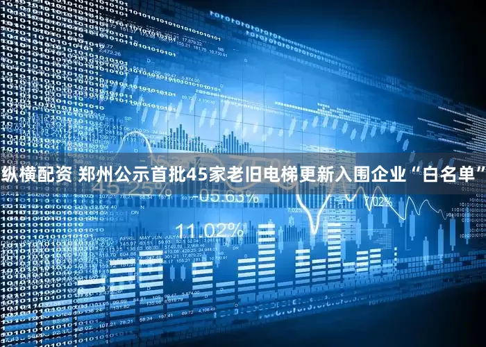 纵横配资 郑州公示首批45家老旧电梯更新入围企业“白名单”